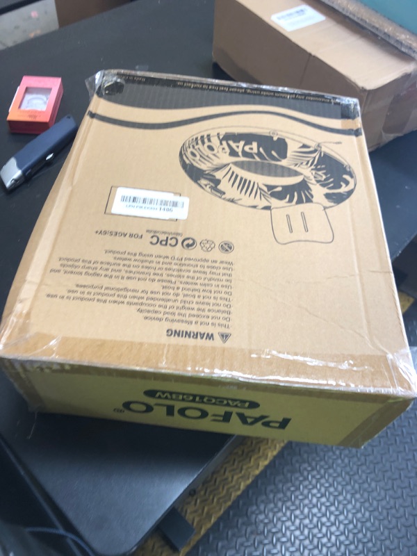 Photo 1 of Inflatable River Tube Float, XL 53" Pool Float Adult, River Tubes for Floating Heavy Duty with Mesh Bottom, Water Tubes for Floating Lake, Comfortable Backrest & Cup Holders,450 lbs Weight Capacity