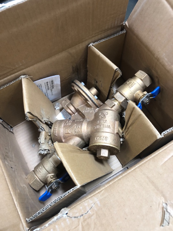 Photo 1 of Zurn Wilkins 1-975XL 1" 975XL Reduced Pressure Principle Backflow Preventer