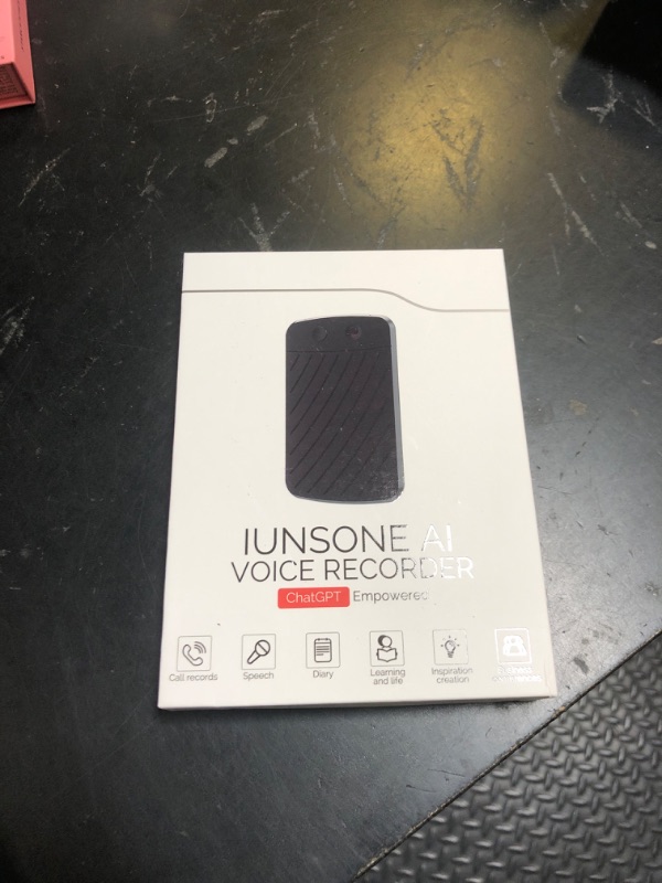 Photo 1 of AI Voice Recorder,Note Voice Recorder with Transcribe Summarize ? Two-Way Translation,112 Languages,App Control,64GB Memory,Suitable for Lectures,Meetings,Calls,International Exchange