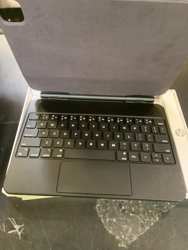 Photo 1 of Magic-Style Keyboard Case for 10.9 inch iPad Air (2022, 5th/4th Gen), iPad Pro 11 inch (2022, 4th/3rd/2nd/1st Gen) Multi Touch Trackpad, Detachable Magnetic, Wireless Bluetooth Keyboard (Black)