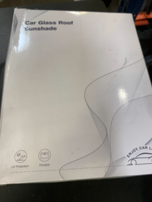 Photo 1 of Zanch Tesla Model 3 Accessories Sunshade Roof [2025 Cooling Tech, Heat Insulation] No Sag Foldable Roof Glass Sun Shade for Model 3 (2020-2025) Highland Tesla Accessories 2026 2025 - Grey