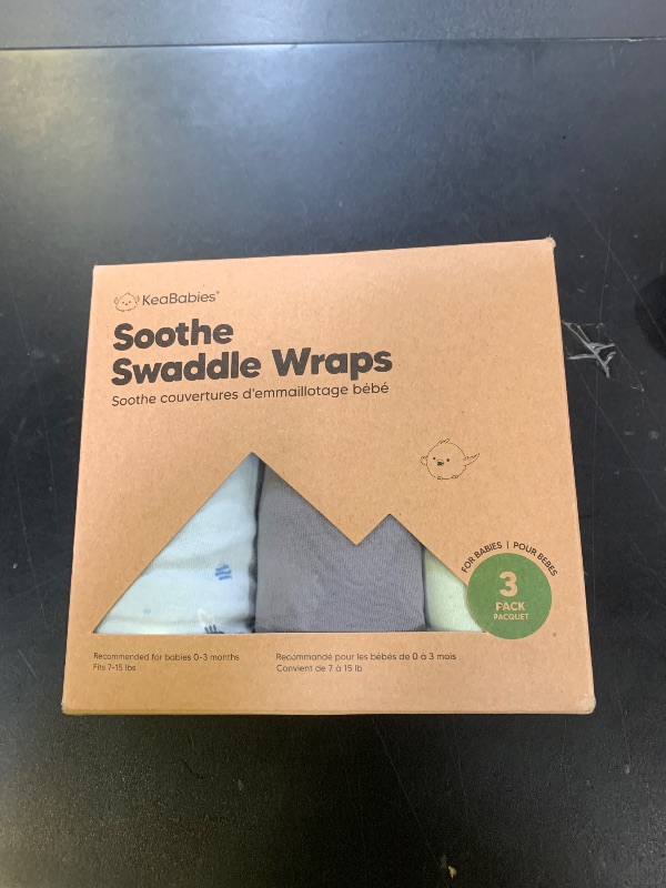 Photo 1 of 3-Pack Organic Baby Swaddle Sleep Sacks - Swaddles for Newborns, Infant 0-3 Months, Baby Girls, Boys, Soft & Snug Newborn Sleep Sack, Nursery Swaddling Blankets (Space Quest)