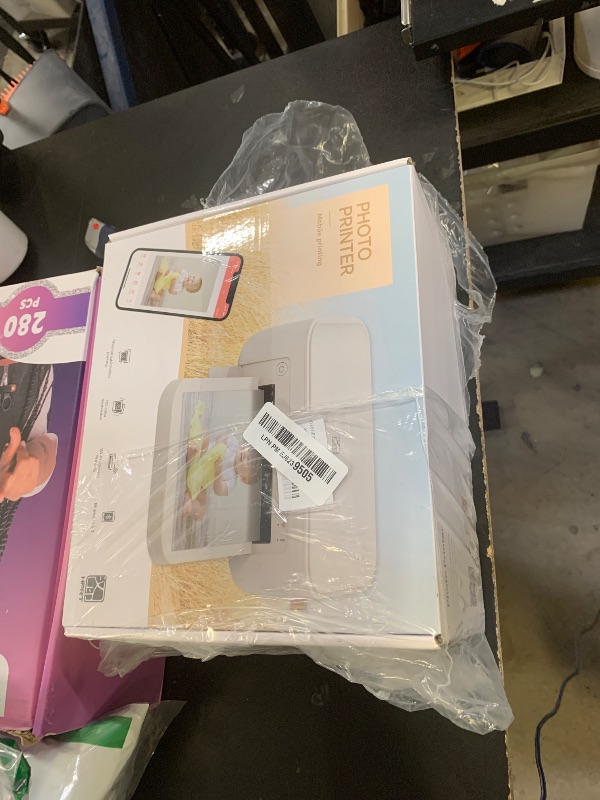 Photo 1 of 4x6 Photo Printer with 108 Sheets & 2 Ribbons - Dye Sublimation Wireless Portable Photo Printer for iPhone & Android Smartphones, Home & Travel Picture Printing, Ideal Gift, Beige