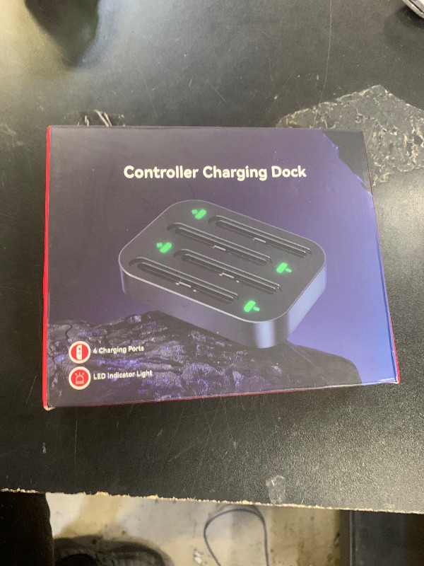 Photo 1 of Gagaking 4 in 1 Controller Charging Dock for Nintendo Switch 2 Joy Con, 2.5H Fast Charging Joy Con Charger Station with LED Indicator,Organized Storage Stand for Switch 2 Accessories