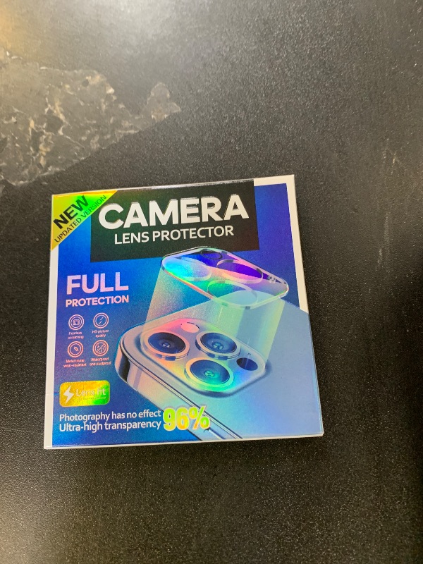 Photo 1 of LONLI - for iPhone 16 Pro | 16 Pro Max - Triple Individual Camera Lens Protector - Iridescent
