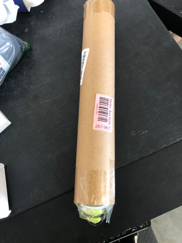 Photo 1 of Adjustable Spring Tension Curtain Rod Expandable Shower Curtain Rod No Drill Installation Multipurpose for Bathroom Bedroom Kitchen and Wardrobe
