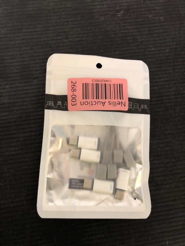 Photo 1 of 4 Pack Lightning to USB C Adapter for iPhone 15/16 Pro/16 Pro Max/Plus,Samsung S24,iPad Air,Nintendo Switch,Fast Charging&Data Transfer (Lightning to USB C Adapter)