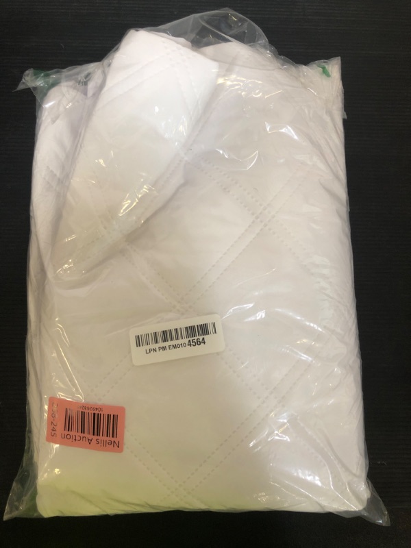 Photo 1 of Yoofoss Waterproof Crib Mattress Protector 2 Pack, Quilted Crib Mattress Pad Cover Ultra Soft and Breathable, Machine Washable Toddler Mattress Protector for Standard Baby Crib Size 52''x28''