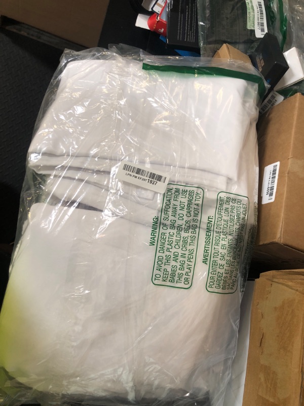 Photo 1 of Fitable White Tablecloths for Rectangle Tables, 6 Pack - 70 x 120 Inches - Reusable and Washable Table Clothes for 6-8 Ft Tables, Polyester Fabric Table Covers for Wedding, Party, Banquet