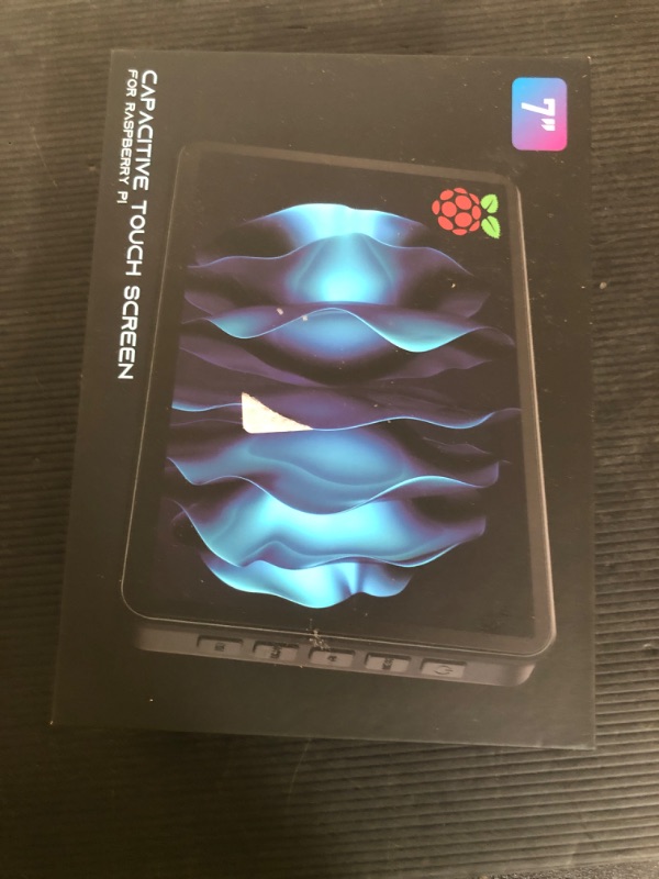 Photo 1 of ROADOM Touch Screen Monitor with Case, 7’’ Raspberry Pi Screen, IPS FHD 1024×600,Responsive and Smooth Touch,Dual Built-in Speakers,HDMI Input,Compatible with Raspberry Pi/PC/Camera/Gaming/TV