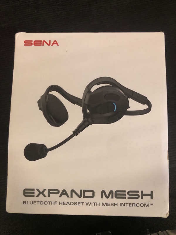 Photo 1 of Sena Expand Mesh Multi-Sport Mesh Intercom Communication Headset for Hiking, Rock Climbing, Fishing, Hunting and More