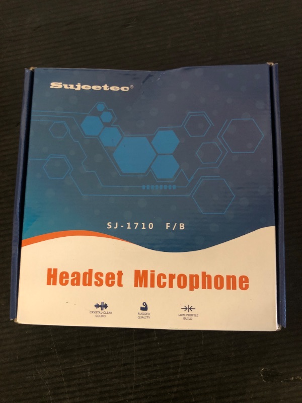 Photo 1 of Sujeetec Microphone Headset Discreet Headworn Earset Over Ear Hanging Mic Compatible with AKG Wireless System Bodypack Transmitter, Ideal for Lectures, Live Performance, Theater, Podcasts – Beige