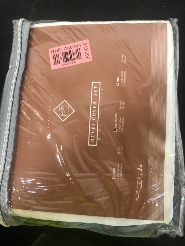 Photo 1 of California Design Den Duvet Cover Queen Size/Full Size -Winner Good Housekeeping Best Bedding Awards 2025, 400 Thread Count Sateen, 100% Cotton Bedding Duvet Covers,Button Closure & Corner Ties -White