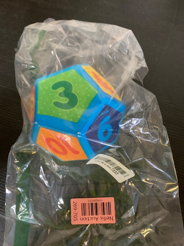 Photo 1 of 1 PC 12 Sided Game Dice 4.7 Inches Foam Playing Dodecahedrons Dice Kids Board Game Educational Toy for Table Games,to Get Your Lucky Numbers!