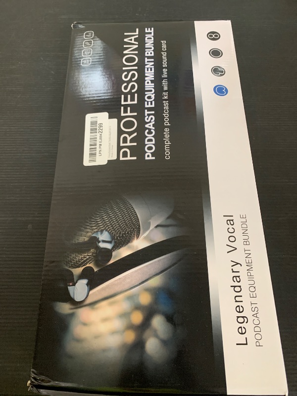 Photo 1 of Podcast Equipment Bundle, BM-800 Condenser with Voice Changer, Recording Studio Package - Podcast Microphone Bundle for Laptop, Streaming/Live Broadcast/YouTube Recording (AM200-V8)