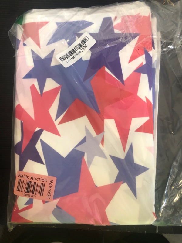 Photo 1 of American Flag Backdrop Patriotic Backdrop Red White and Blue Backdrops 4th of July Baby Shower Decorations Independence Day Newborn Birthday Party Banner Patriotic Photo Booth Studio Props 10X8FT