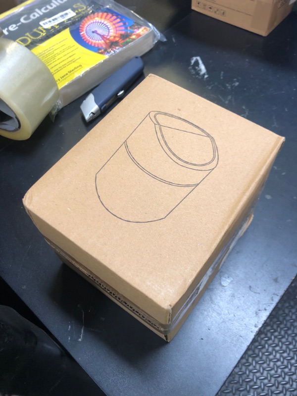 Photo 1 of Mini Desk Trash Can with Lid with Trash Bags 180 Pcs Swing-Lid Tiny Countertop Garbage Bin Small Table Top Plastic Covered Waste Basket