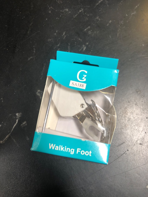 Photo 1 of Open Toe Walking Foot W/Guide for Brother Sewing Machine Quilting and Sewing Presser Foot Stitch Through Multiple Layers and Match Prints,Fits for Brother, Singer and More