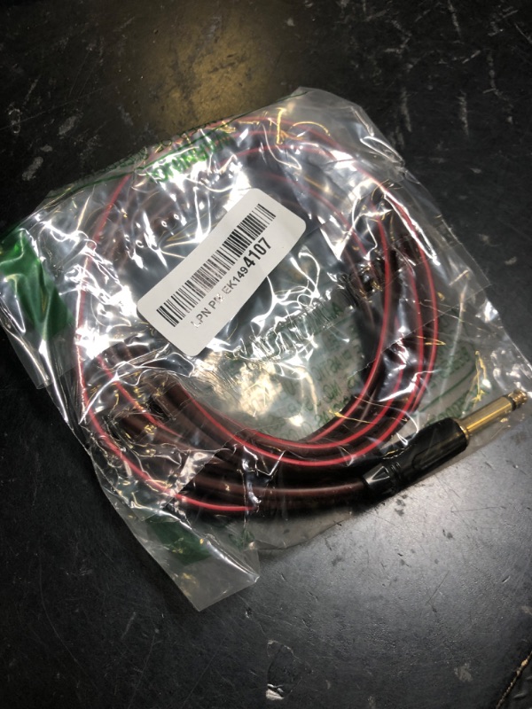 Photo 1 of 1/4 TS to Banana Plug Speaker Cable,6.35mm TS to Banana Plug Speaker Audio Cable,Gold-Plated 1/4 TS Male To Dual Banana Plugs OFC HiFi Speaker Wire For DJ Application, Mixer (5 Feet )-12AWG Cord