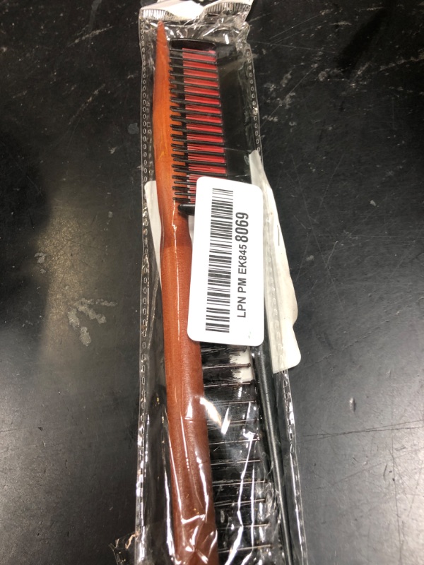 Photo 1 of TIESOME 3 PCS Professional Teasing Comb, 2 Triple Teasing Comb Rat Tail Combs and 1 Boar Bristle Brushes Comb for Women Men Hair Styling Back Comb for Backcombing Volume Slick Styling
