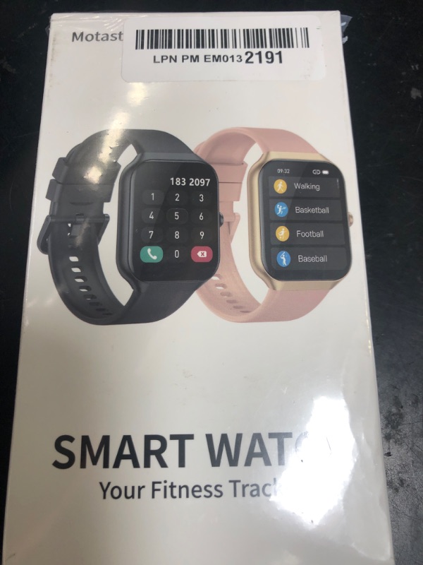 Photo 1 of Smart Watch(Answer/Make Call), 1.96" HD Smartwatch for Men Women, 2025 New Fitness Watch with 112+ Sport Modes, Heart Rate, Sleep Monitor, Pedometer, IP68 Waterproof Activity Tracker for Android iOS
