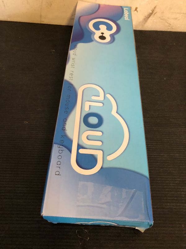 Photo 1 of Cloud Wrist Rest for Keyboard Arm Support with Non-Slip Base, Extended Memory Foam for Typing Pain Relief, Office & Gaming