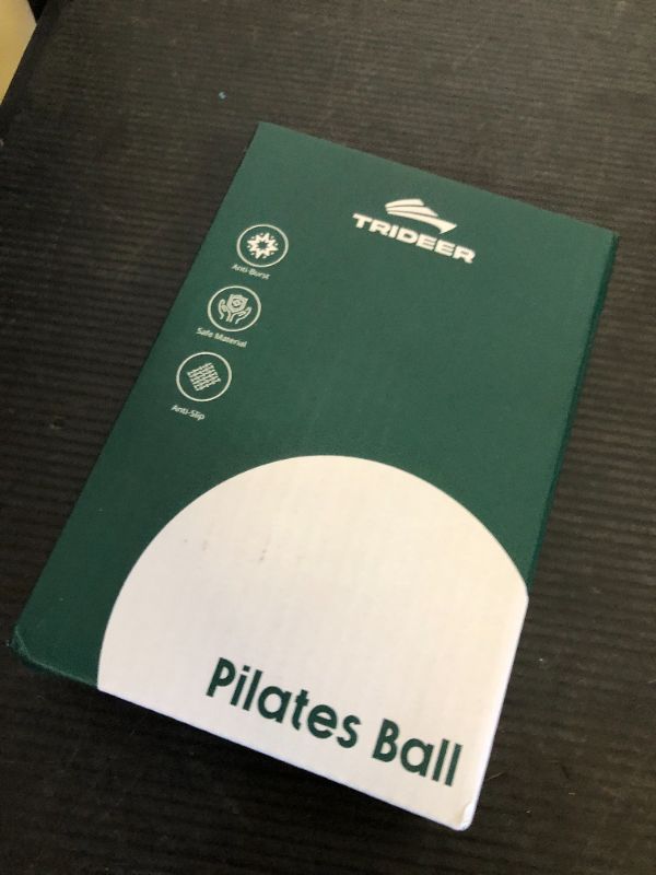 Photo 1 of Trideer 9-Inch Pilates Exercise Ball for Yoga & Core Training, Small Stability Ball with Guide for Physical Therapy, Balance, Stretching, Gym and Home Use