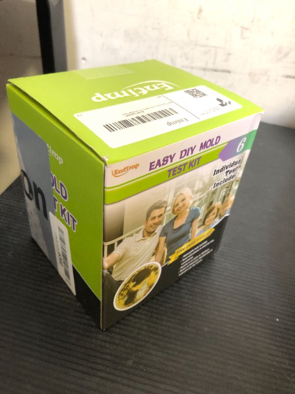 Photo 1 of Mold Test Kit for Home Within 6 Individual Tests,DIY Detector at Home,Surface Mold,HVAC,Indoor Air Quality Testing Kits,Black Mold Testing,Includes Detailed Mold Identification Guide and Free Lab