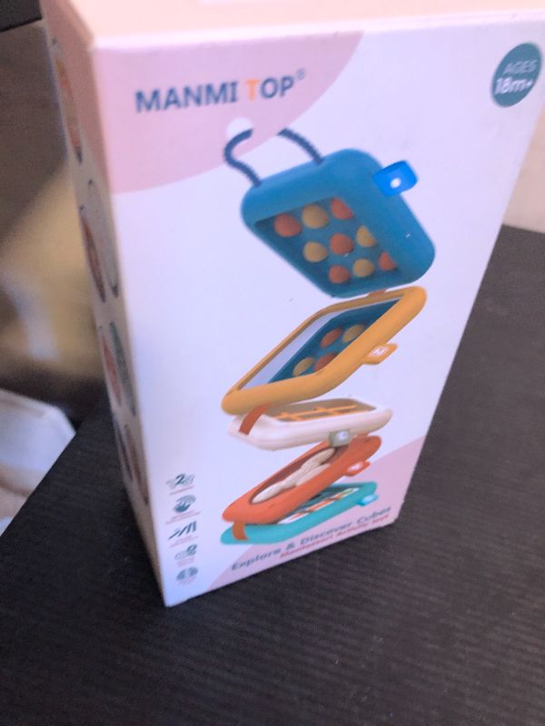 Photo 1 of SOSUSHOE Busy Board for 1 Year Old, Travel Toys for Toddler 1-3, Montessori Busy Board Busy Cube, Toys Gifts for 1 Year Old Boy Girl