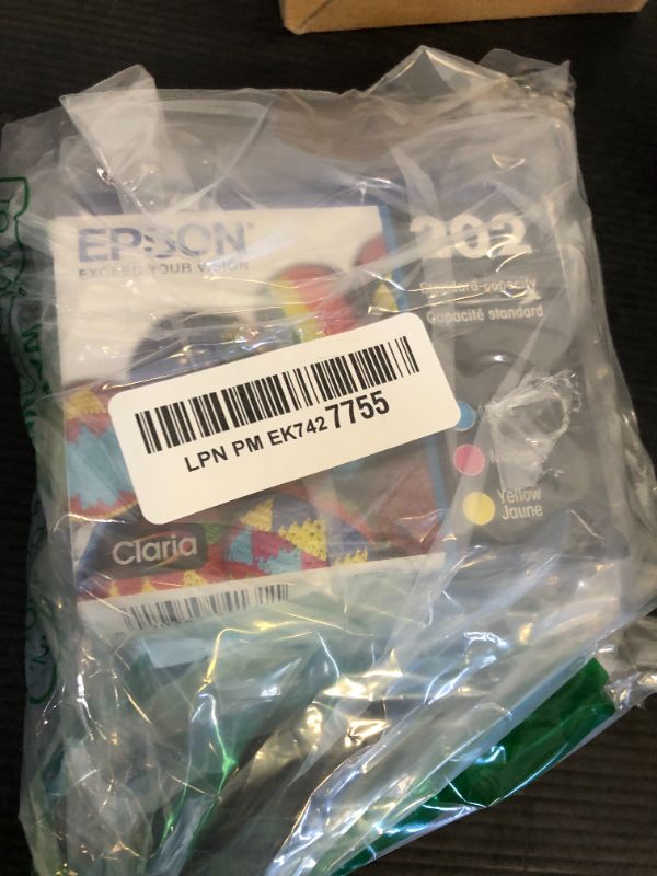 Photo 1 of EPSON 202 Claria Ink Standard Capacity Color Combo Pack (T202520-S) Works with WorkForce WF-2860, Expression XP-5100
