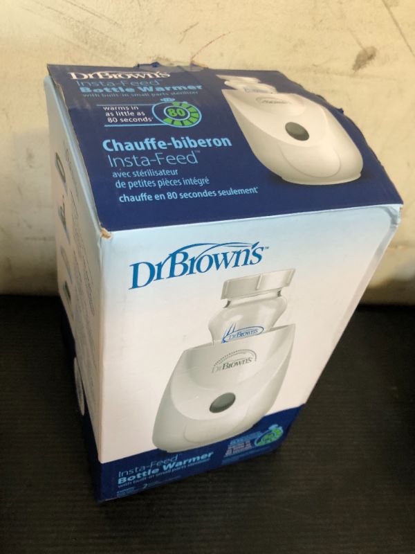 Photo 1 of Dr. Brown's Insta-Feed Baby Bottle Warmer and Sterilizer for Baby Bottles and Baby Food Jars