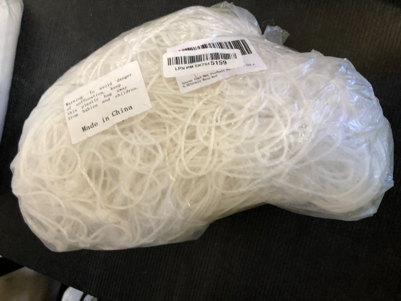 Photo 1 of Soccer Goal Net Football Polyethylene Training Post Nets Full Size (10 x 6.5FT)?Only Nets