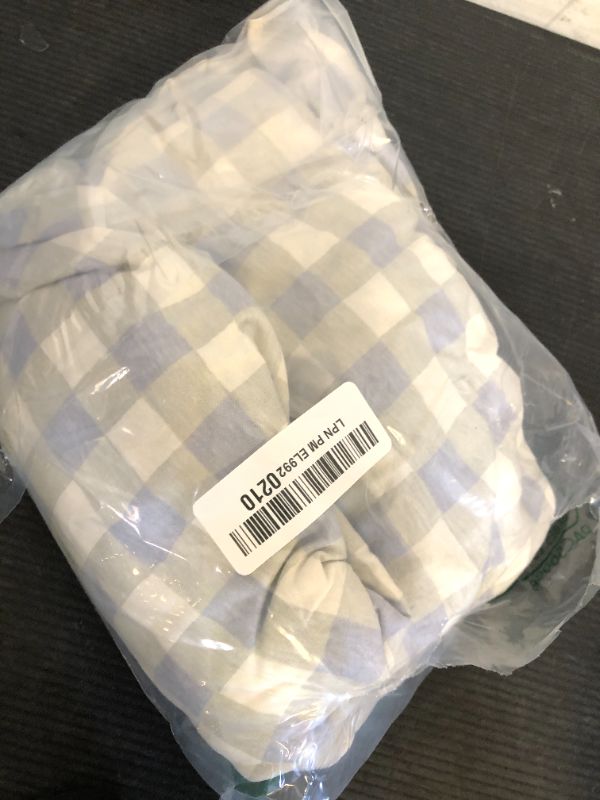 Photo 1 of HonestBaby Unisex-Baby Fitted Crib Sheets Set Standard Mattress, 100% Organic Cotton Baby Boys, Girls, Neutral, 1 Pack - Peach Skin Painted Buffalo Check, One Size