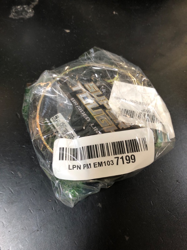 Photo 1 of HERCULES Super Tough Braided Fishing Line 4 pounds Test Camouflage 4LB (150 Yards) - 4 Strands
