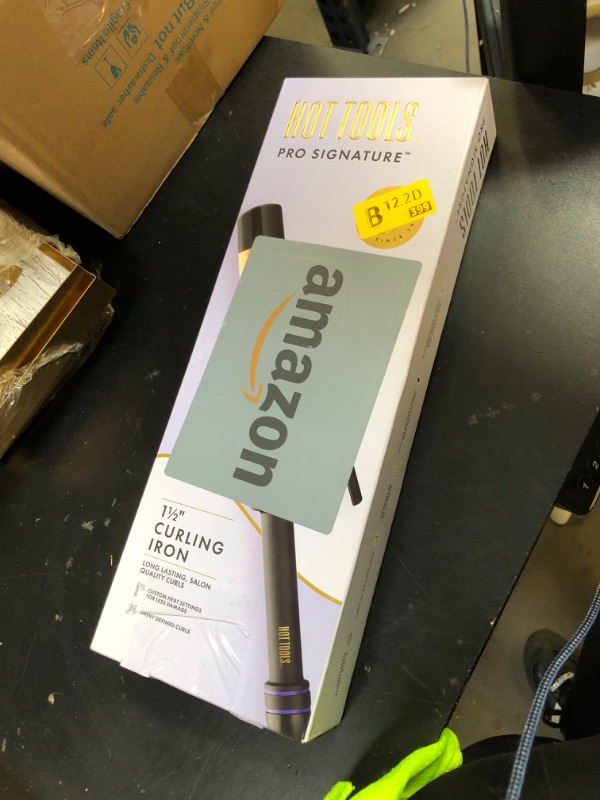 Photo 1 of Hot Tools 1 1/2" Curling Iron for Beginners | Long-Lasting Results, Defined Curls and Easy to Use with Temperature Control for All Hair Types up to 430?