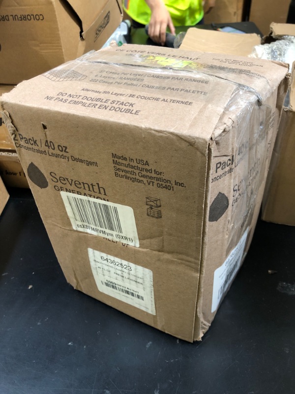 Photo 1 of Seventh Generation Concentrated Laundry Detergent, Fresh Lavender scent, 40 oz, Pack of 2 (106 Loads)