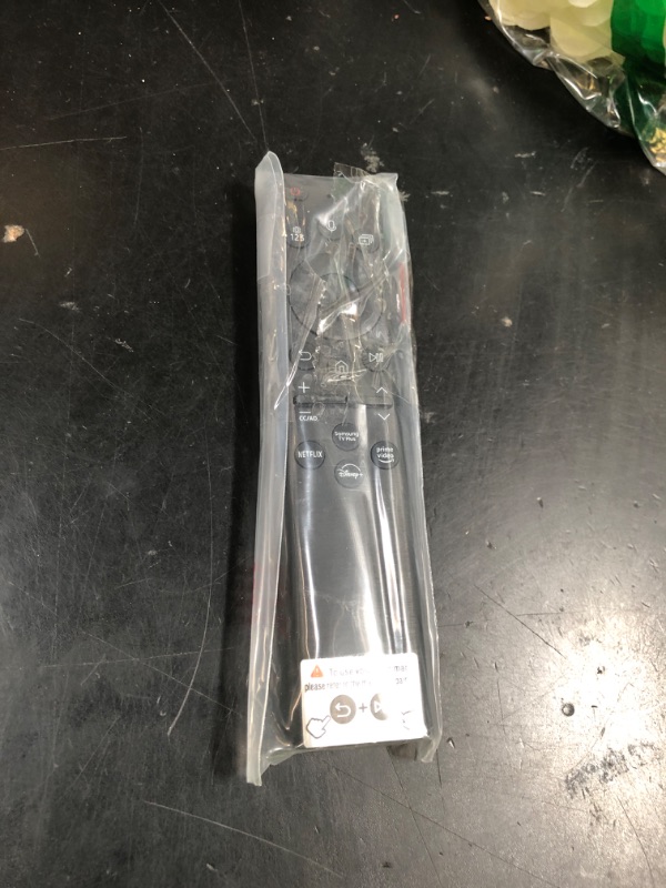 Photo 1 of Replacement for Samsung TV Remote, for All 2019-2025 Samsung Remote Control for Smart TV with Voice Control. No Solarcell. 2-Year Warranty.