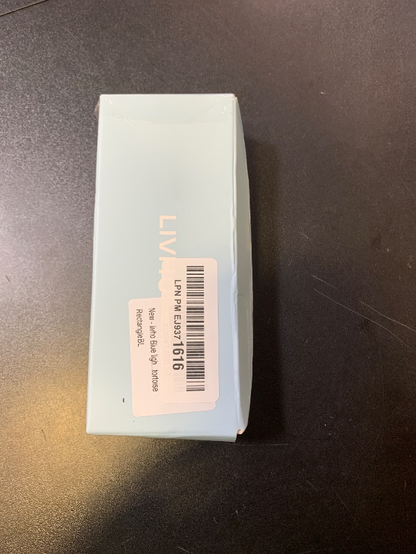 Photo 1 of livho Oversized up to 99% Blue Light Blocking Glasses for Woman - Rectangle Fashion Glasses for Computer, Chic Preppy Frame - Anti Eyestrain