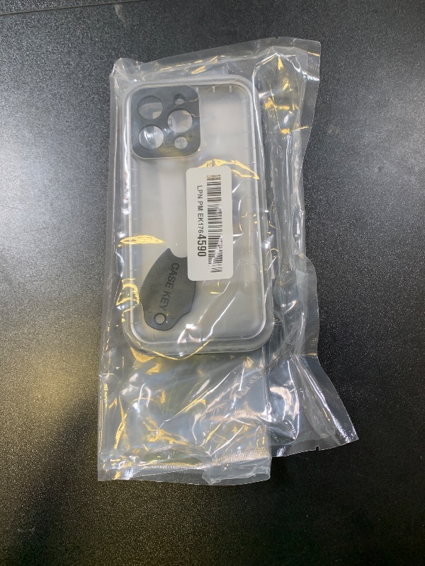 Photo 1 of SPORTLINK for iPhone 13 Pro Waterproof Case - Full Body Shockproof Dustproof Phone Screen Protector Rugged Waterproof Case for iPhone 13 Pro 6.1 Inches Black/Frosted Clear