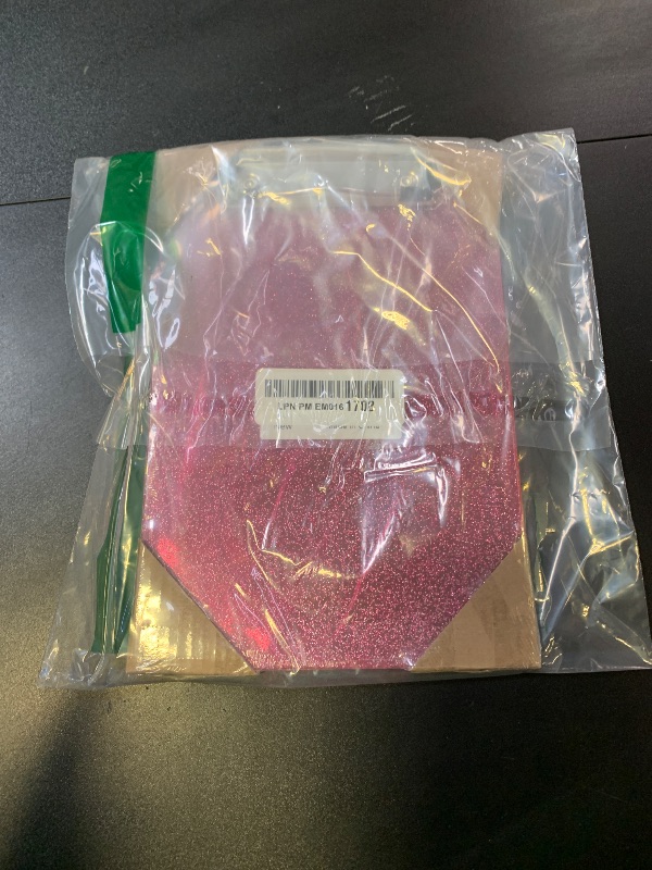 Photo 1 of 1 PCS A5 Size Clipboards,Size 6" x 9"in ClipBoard,Glitter Clipboard with Low Profile Clip,Sparkle Plastic Clipboard,Cute Hanging Clip Board for Office Supplies Clipboards for Teacher Clip Boards-Red