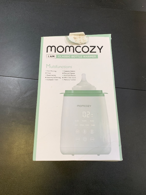 Photo 1 of Momcozy Bottle Warmer, Fast Bottle Warmers for All Bottles with Timer, Accurate Temperature Control and Automatic Shut-Off, Multifunctional Bottle Warmer for Breastmilk