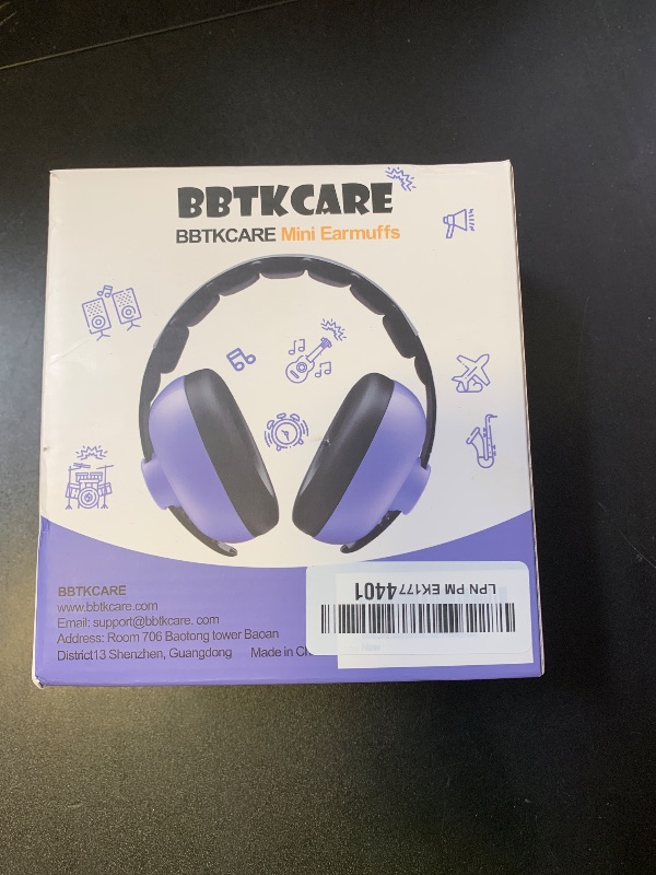 Photo 1 of BBTKCARE Baby Ear Protection Noise Cancelling Headphones for Babies for 3 Months to 3 Years