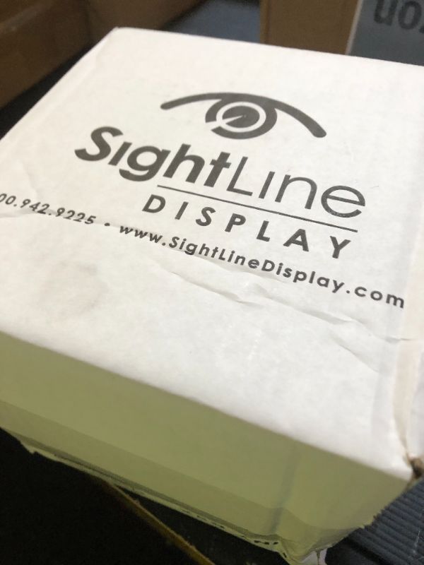 Photo 1 of Sightline Display - Shelf Edge Price Channel Sign Holder - 5.5" W x 3.5" (100 Pack) - Clear Plastic Sign Holder 2-Fold Design - Price Tag Holders for Grocery and Store Shelves - Shelf Tags Holder