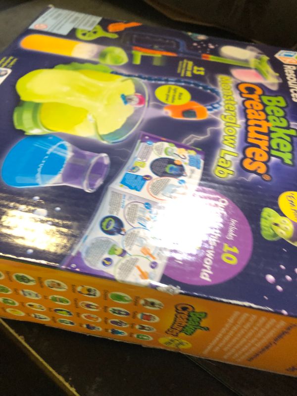 Photo 1 of Learning Resources Beaker Creatures Monsterglow Lab - 13 Pieces, Ages 5+ Kids Educational Science Kits, Kindergartner Science Games, Homeschool Science, STEM Toys, Slime Kit