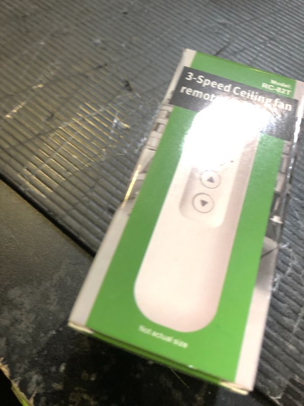 Photo 1 of Universal Ceiling Fan Remote Control for Hunter, Compatible with Hunter 99813 99770 99392 99118 99122 99123 99119, 3 Speed with Light Dimmer, 434MHz, Wall Mount (Remote Only)