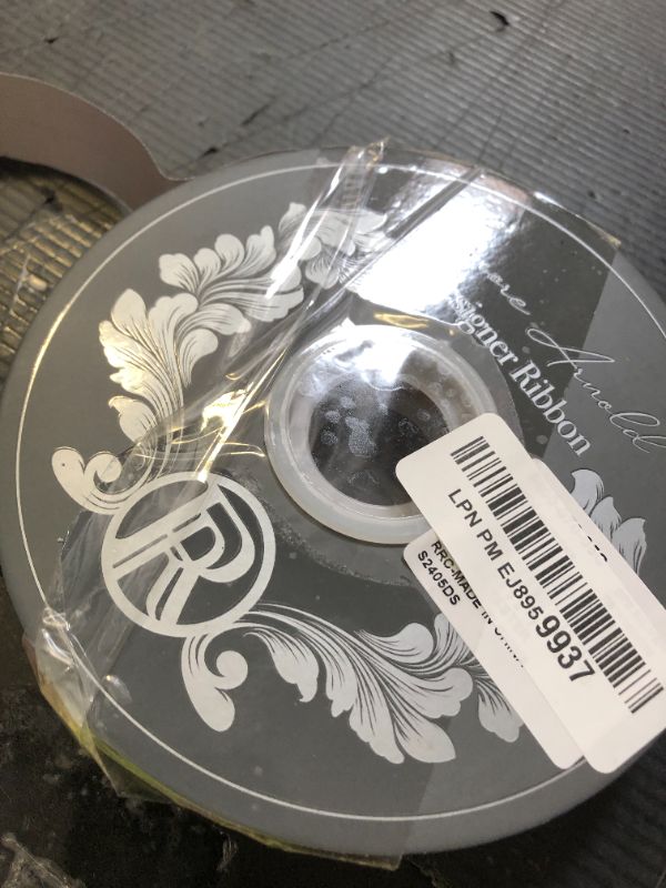 Photo 1 of Reliant Ribbon Satin Supreme Ribbon, 7/8 Inch X 100 Yards, Silver