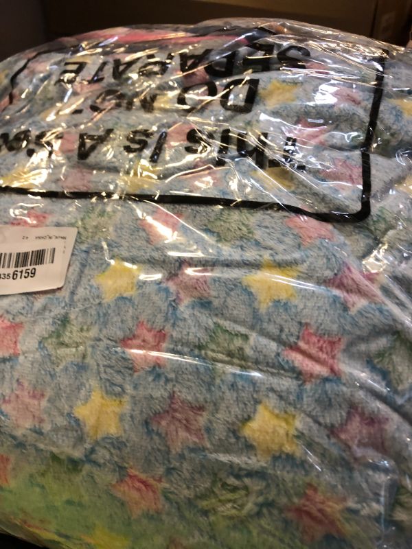 Photo 1 of Preboun 4 Pcs 47 in Guinea Pig Playpen Pad Waterproof Hexagon Mat Reusable Dog Playpen Liner for Small Animal Rabbit Cage Tent Pee Pad Washable Yard Fence(Vivid Star)