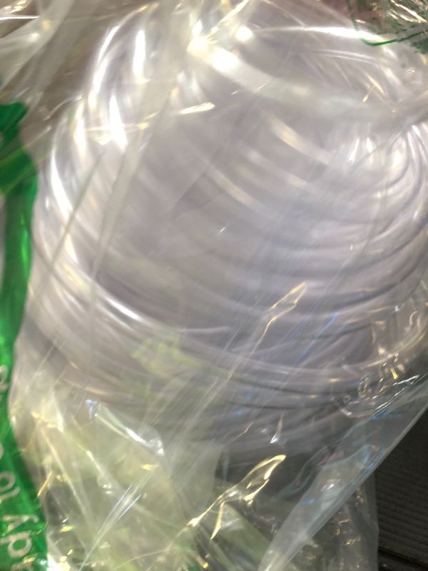 Photo 1 of Sealproof Unreinforced PVC Food Grade Clear Vinyl Tubing, 3/8-Inch ID x 1/2-Inch OD, 100 FT
