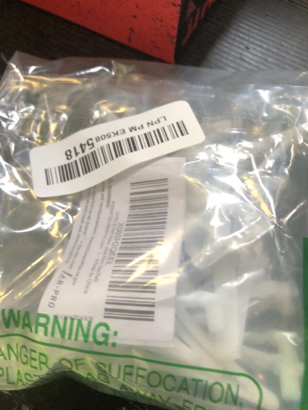 Photo 1 of (21-Pack) AR-PRO Replacement Pool V-Clips - Pool Brush Plastic Clips/Pool Pole Net Clips for Cleaning Pool Walls - Perfect for Pool Brushes, Skimmers, and Leaf Nets - Made from Heavy-Duty Plastic