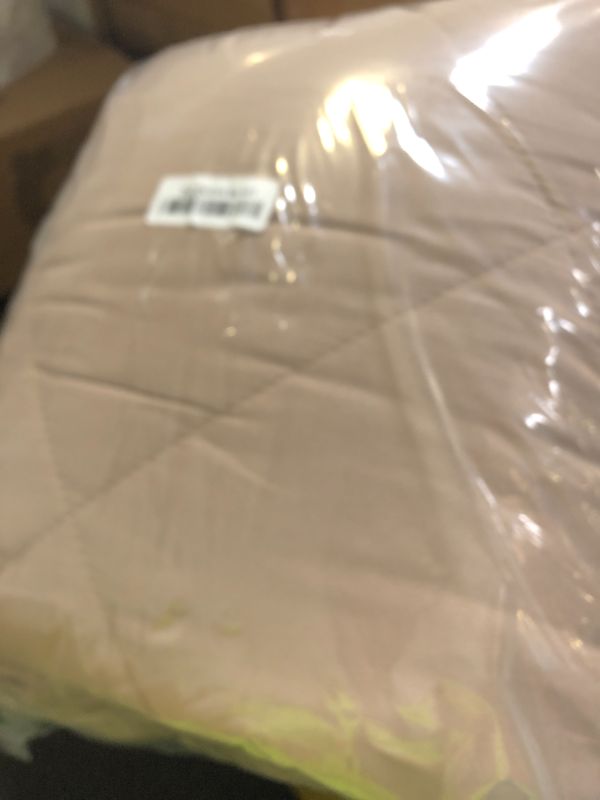 Photo 1 of CozyLux Full Comforter Set with Sheets 7 Pieces Bed in a Bag Taupe All Season Bedding Sets with Comforter, Pillow Shams, Flat Sheet, Fitted Sheet and Pillowcases